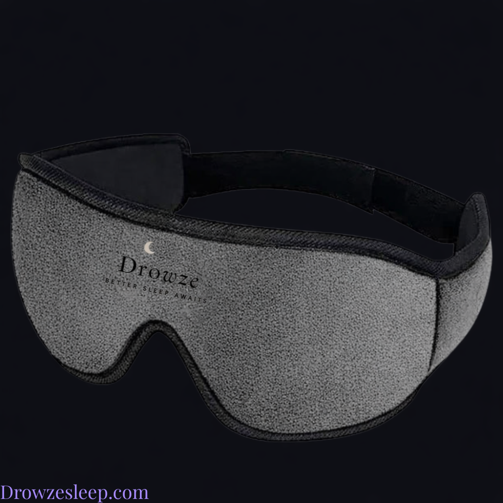 Drowze™ DreamCloud Sleep Mask — Blackout & Bluetooth